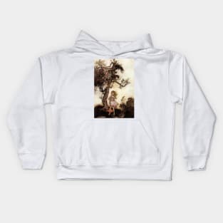 Wild Children - Arthur Rackham Kids Hoodie